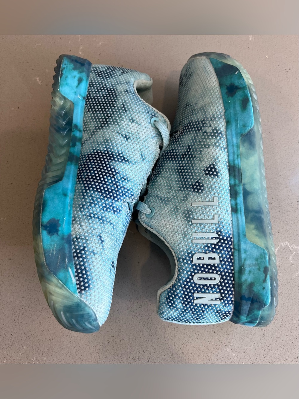 NOBULL Blue Trainer Athletic Superfabric CrossFit Gym Sneakers Men 6 Women 7.5 - Picture 10 of 12